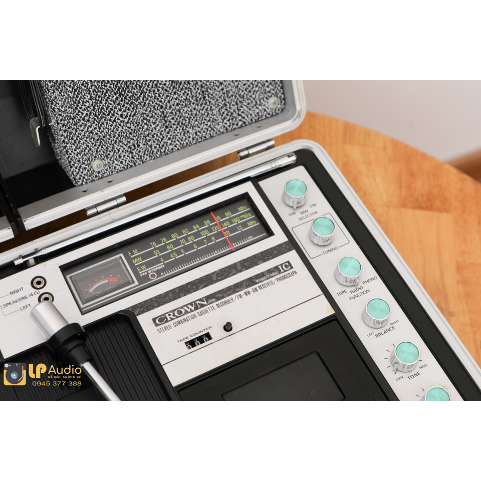 Vali Cassette Đĩa Than Crown