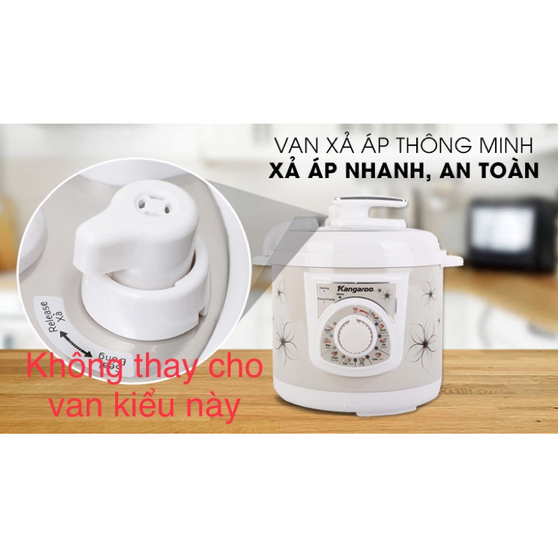 Van xả chính, van xả phụ, gioăng chính nồi áp suất #Kangaroo #KG281