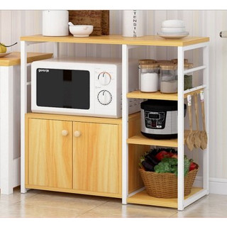 Kệ Nhà Bếp-Đa Năng-Nhiều Ngăn Tầng Lắp Ghép Gỗ MDF Nhập Khẩu Có Video HD