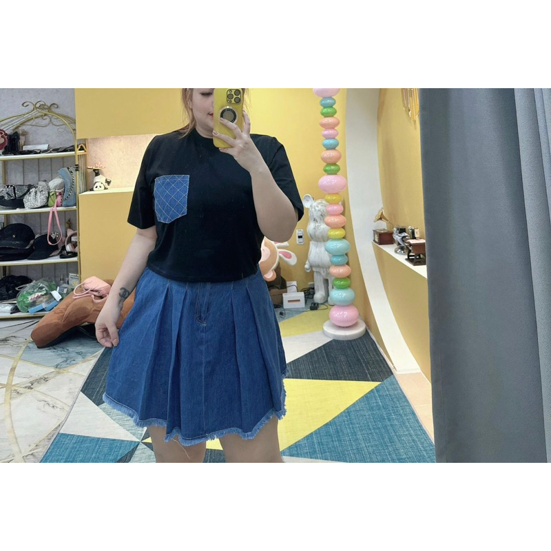 Set jean ô vuông bigsize 55-90kg