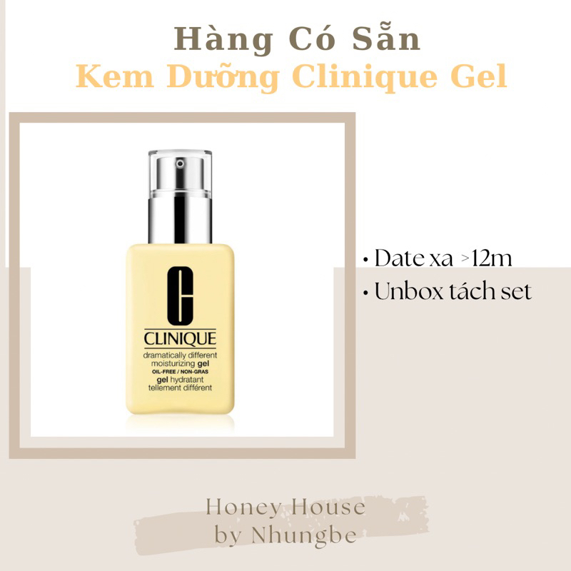 KEM DƯỠNG CLINIQUE GEL - OIL FREE NON - GRAS