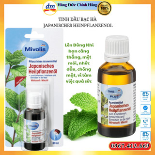 TINH DẦU BẠC HÀ JAPANISCHES HEINPFLANZENOL