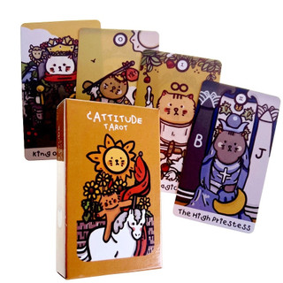 Bộ bài the cattitude tarot b1