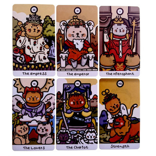 Bộ Bài The Cattitude Tarot Size Thường B1