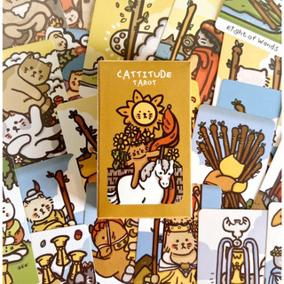 Bộ Bài The Cattitude Tarot Size Thường B1