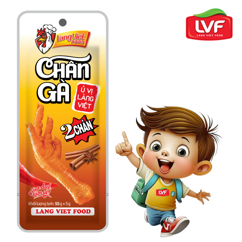 Chân Gà 2 Chân Làng Việt Food 55g