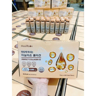Collagen Perfect Collagen X3 Masilraon Hàn Quốc Hộp 10 chai 100ml