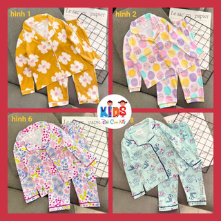 (11-24 KÝ) PIJAMA TAY DÀI TIỂU THƯ - ĐỒ BỘ TRẺ EM