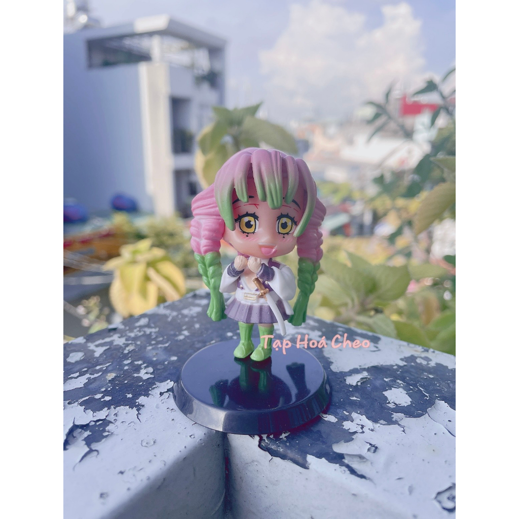 Mô hình Demon Slayer 10 Nhân Vật Thanh Gươm Diệt Quỷ , cao 7-8cm - Figure Kimetsu No Yaiba - No Box