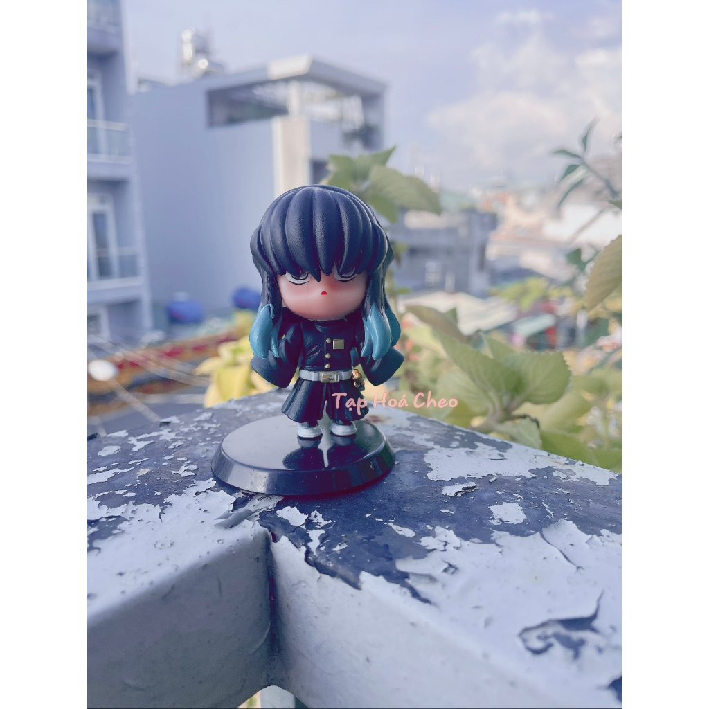 Mô hình Demon Slayer 10 Nhân Vật Thanh Gươm Diệt Quỷ , cao 7-8cm - Figure Kimetsu No Yaiba - No Box