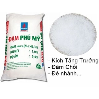 1kg phân đạm phú mỹ - ure - diêm lạnh giúp tắng trưởng cây trồng