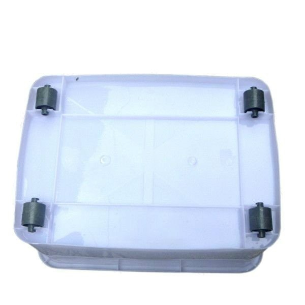 Thùng nhựa có nắp đa năng, có bánh xe