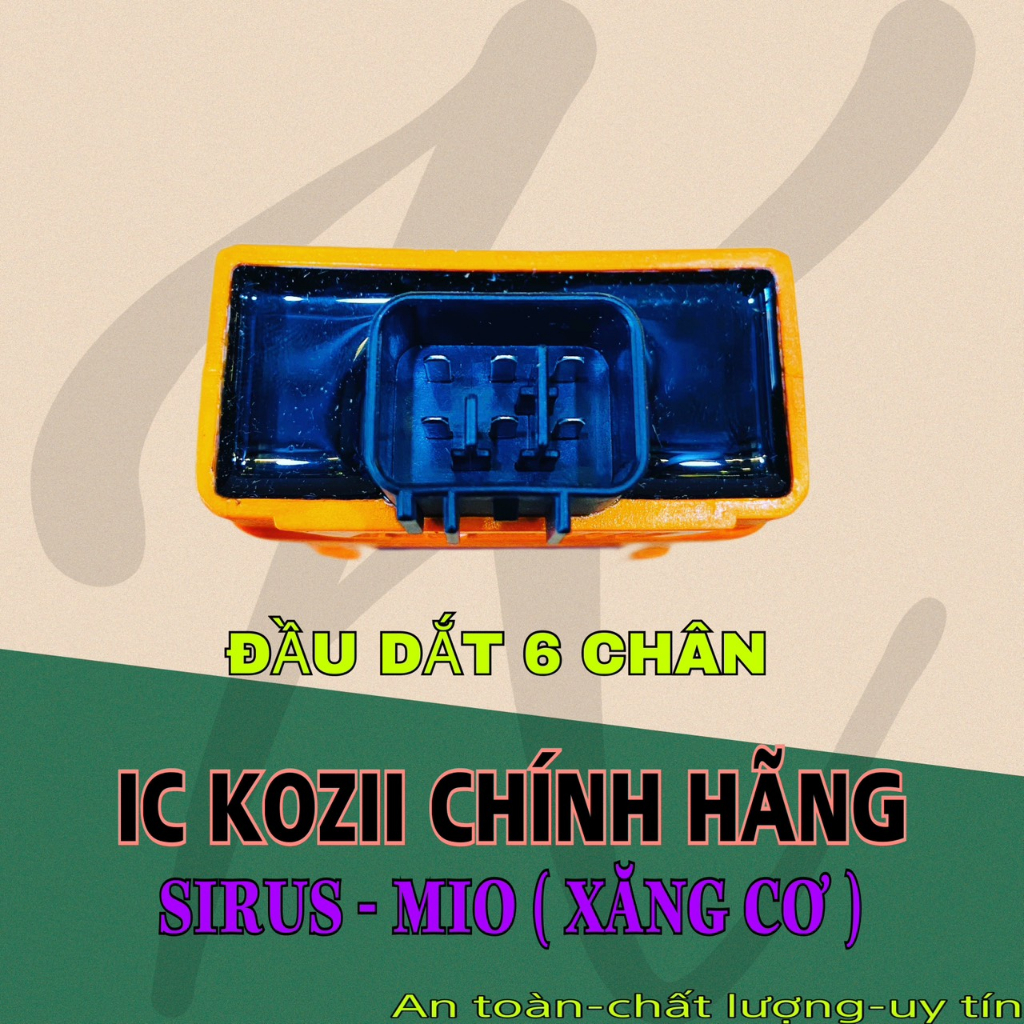 Combo ic KOZI SIRUS , MIO + mobin sườn mở tua chính hãng