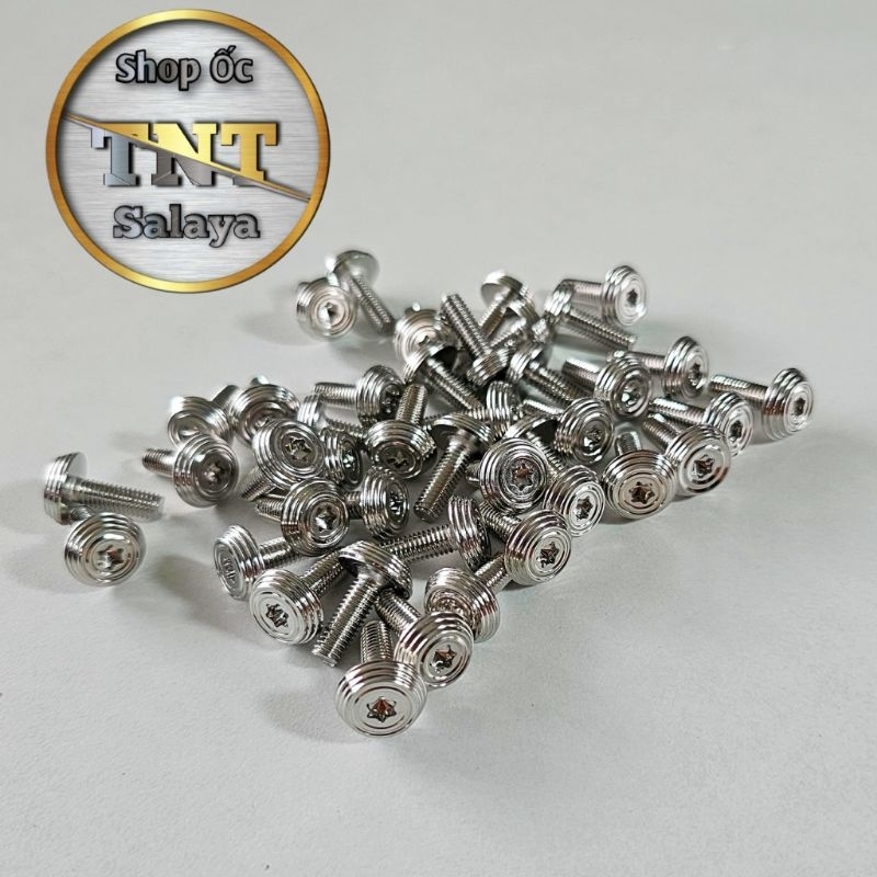 ốc salaya inox 304 5li15 bắt dàn áo các dòng xe mẫu thái v3
