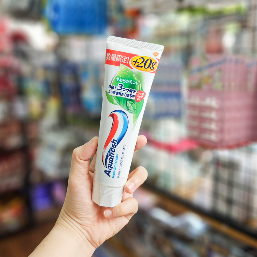 Kem đánh răng Aquafresh nội địa Nhật 160g