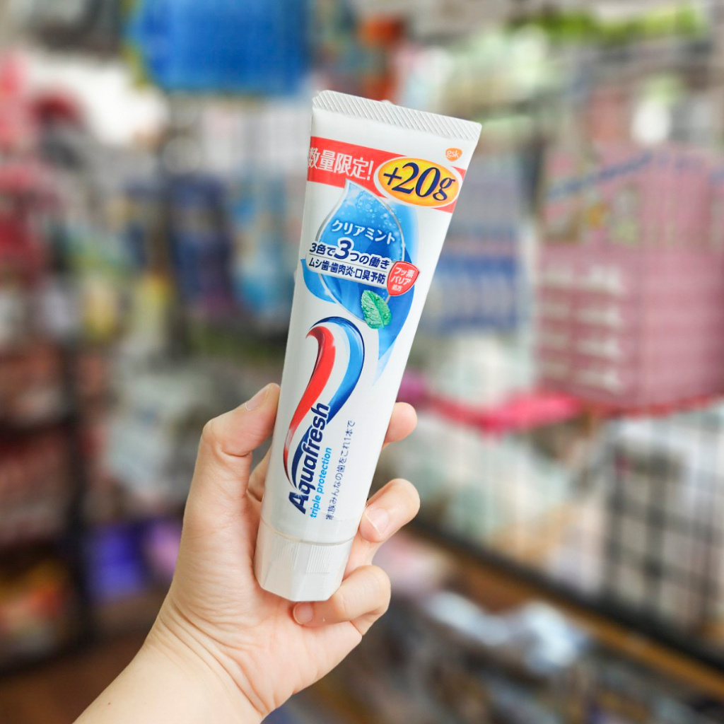 Kem đánh răng Aquafresh nội địa Nhật 160g
