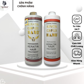 Keratin nano phục hồi tóc chai 1000ml -