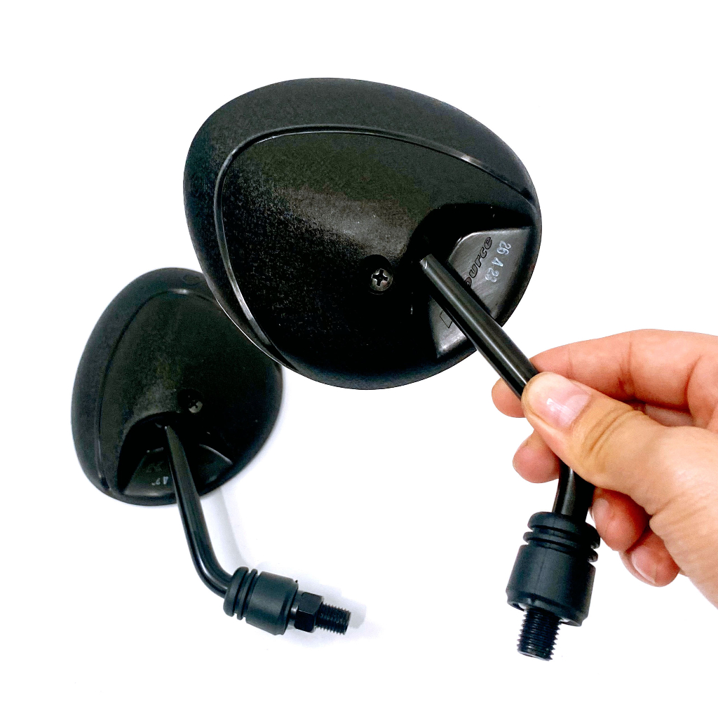 Gương chiếu hậu xe máy thời trang Mẫu Tai Mèo Độ Chân Ngắn, kính chiếu hậu gắn chân kính cho AB, SH, SH Mode, Wave,…