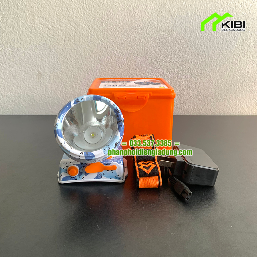 Đèn pin siêu sáng G8 530, đèn pha đội đầu bền đẹp chống nước