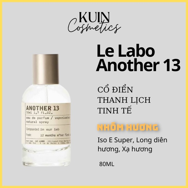 Nước hoa nam chính hãng cao cấp Le La.bo Santal 13 33, dầu thơm lâu mẫu thử 100ml hương thơm dịu nhẹ sang trọng quý phái