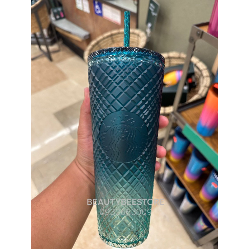 LY COLDCUP STARBUCKS GRADIENT GREEN