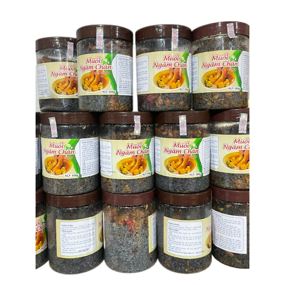 Thảo dược ngâm chân cao cấp hoa cúc hộp lớn 500g cực kỳ tiết kiệm cải thiện đau mỏi