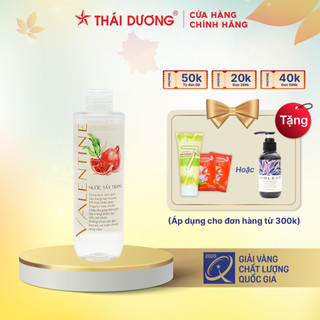Nước tẩy trang Valentine 250ml - Sao Thái Dương