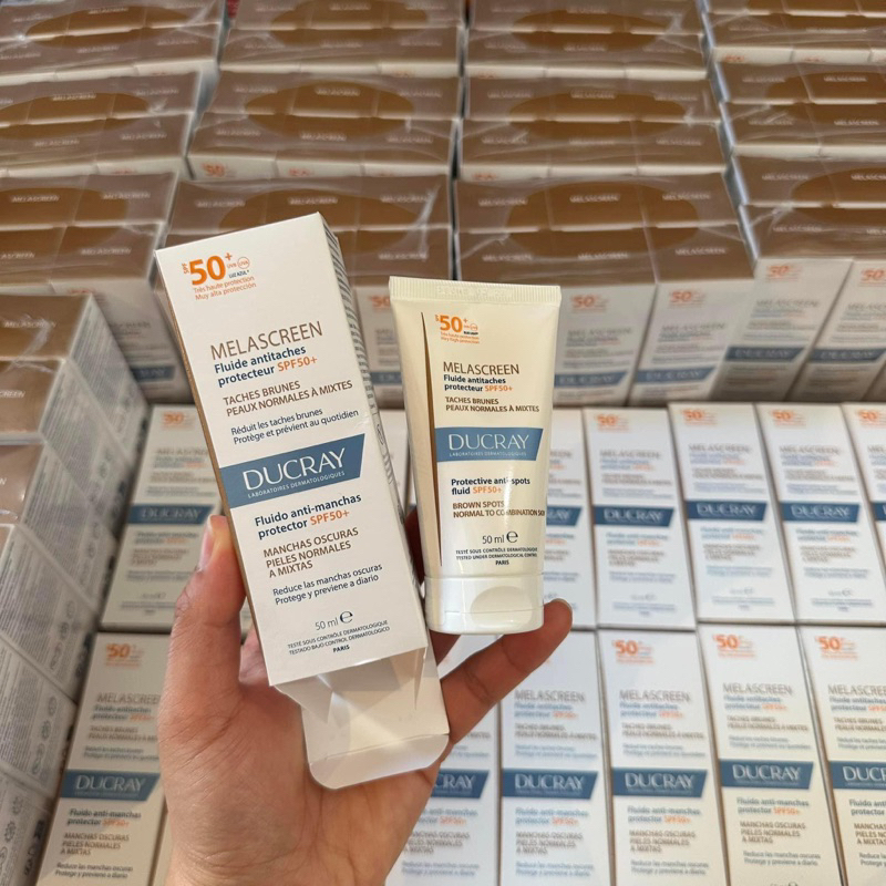 Kem chống nắng Ducray Melascreen Fluide da thường đến da hỗn hợp 50ml