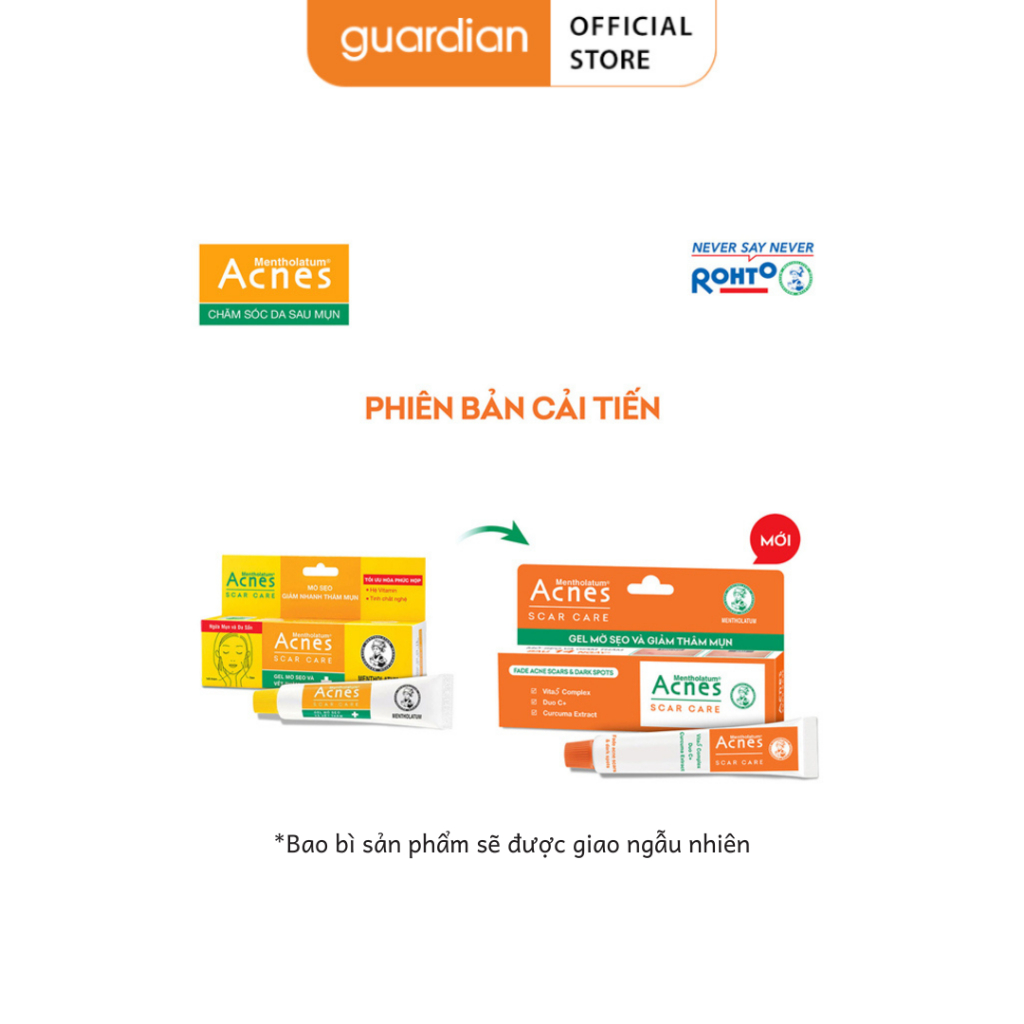 Gel Mờ Sẹo Và Vết Thâm Scar Care Acnes 12Gr