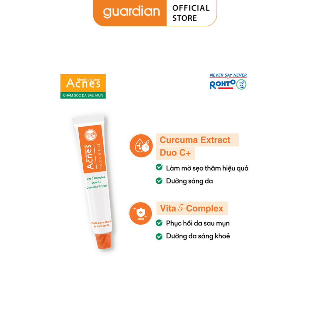 Gel Mờ Sẹo Và Vết Thâm Scar Care Acnes 12Gr