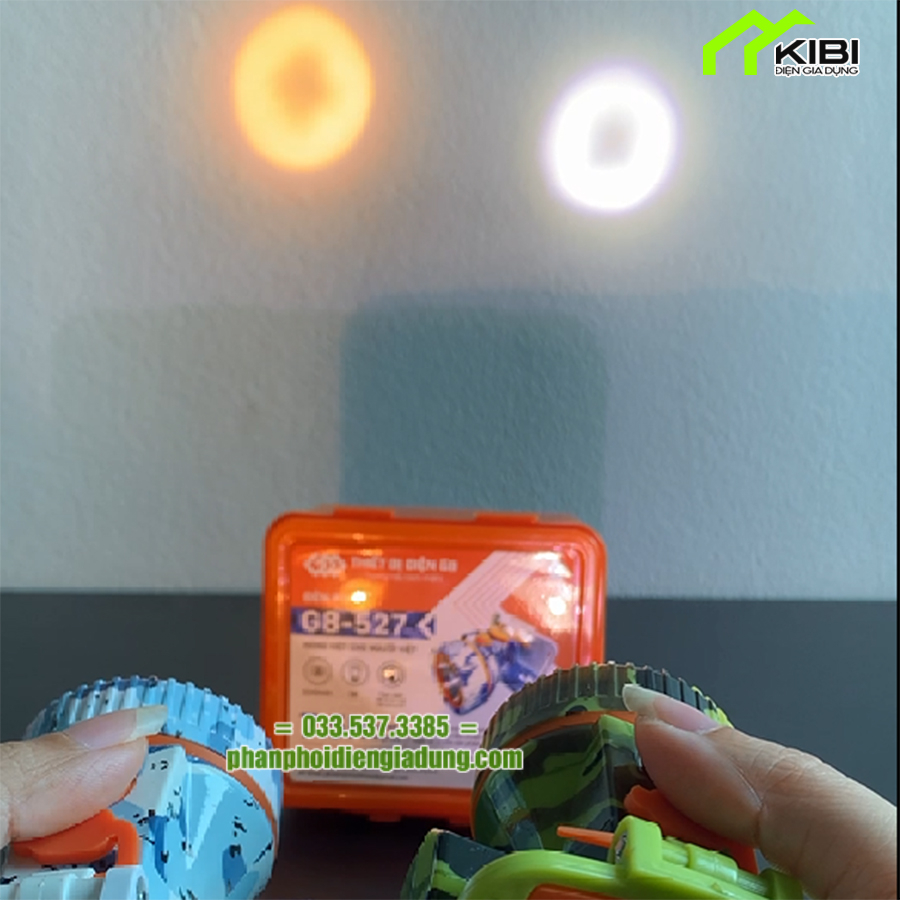 Đèn bin siêu sáng G8 527, đèn pin sạc điện có dây đội đầu