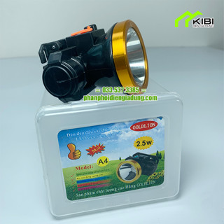 Đèn pin đội đầu siêu sáng, đèn pin mini A4 GOLDLION