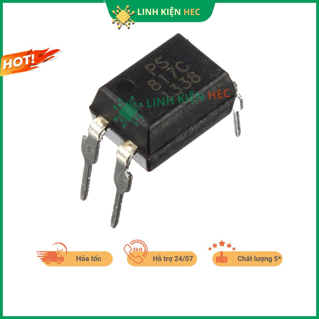 PC817 EL817 LTV817 IC quang chính hãng linh kiện hec