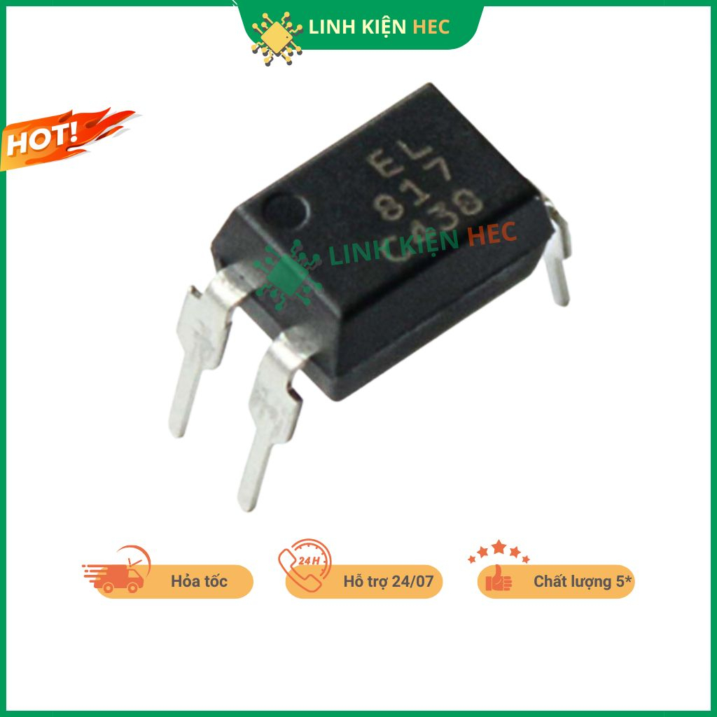 PC817 EL817 LTV817 IC quang chính hãng linh kiện hec