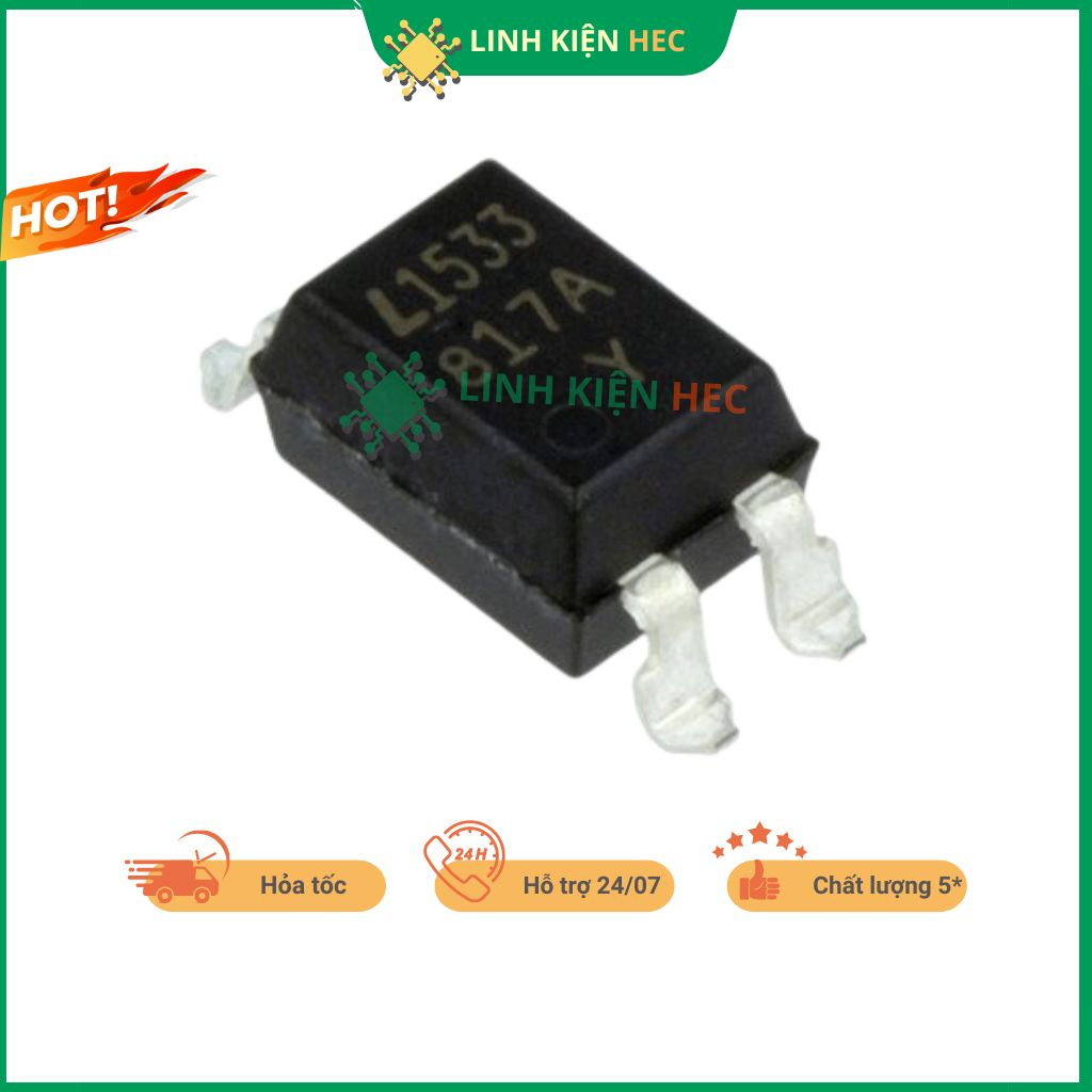 PC817 EL817 LTV817 IC quang chính hãng linh kiện hec