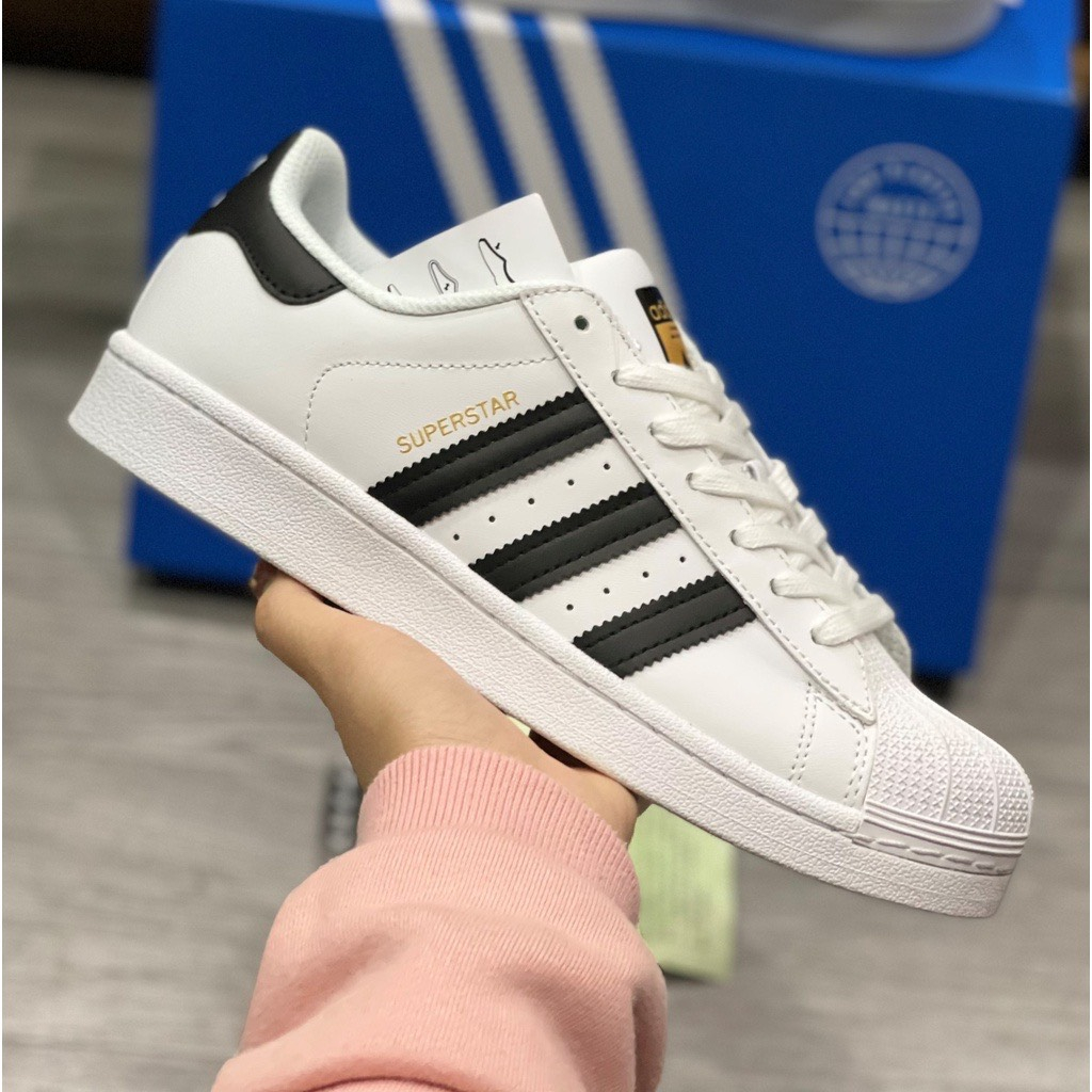 Giày Adidas Superstar, Das Sò Full Màu, Trắng Kem, Trắng Đen, Đủ Size Nam Nữ+Full Box Bill | BigBuy360 - bigbuy360.vn