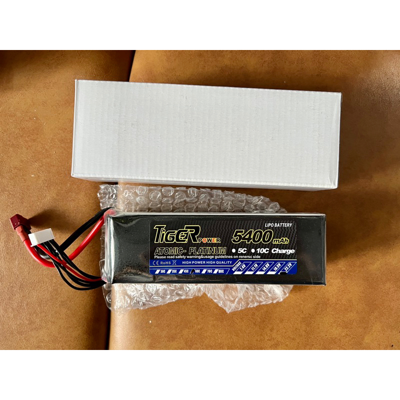 Pin Lipo 6S 5400 mAh 60C New chính hãng Tiger