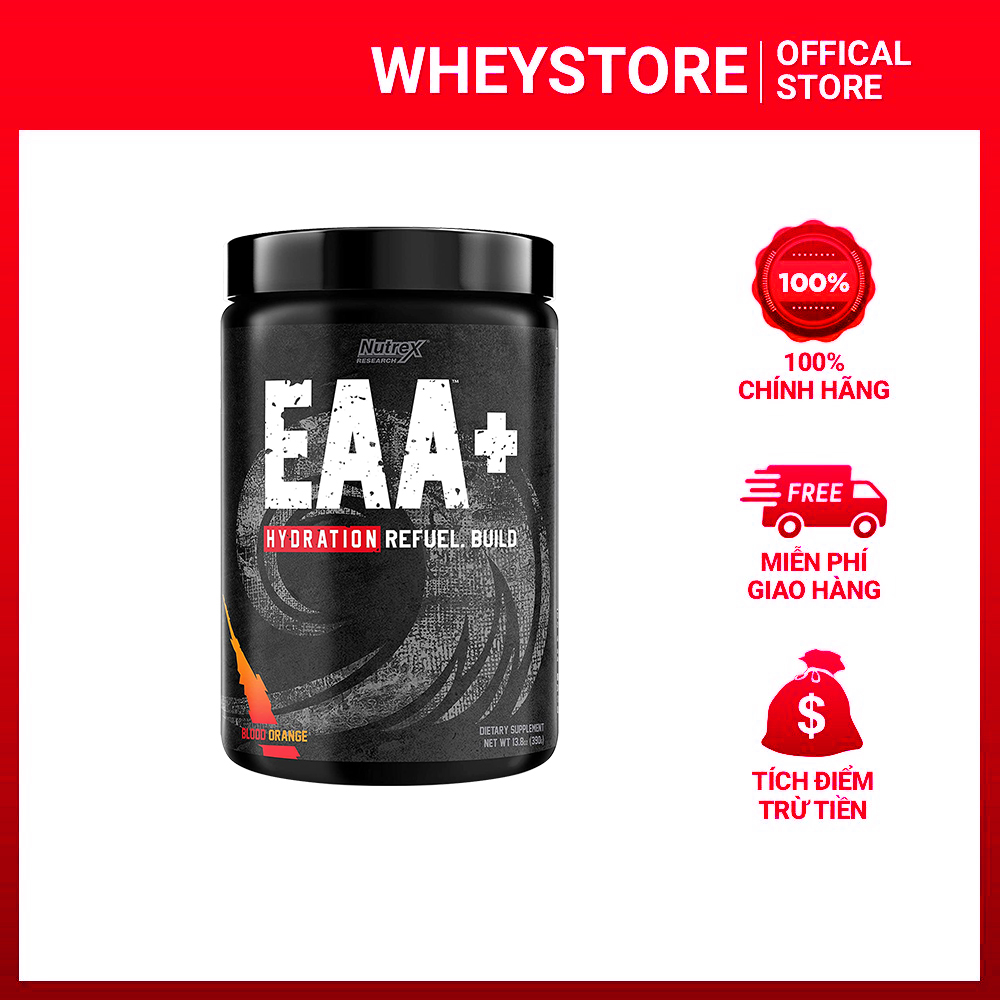 Bổ sung hỗ trợ tăng cơ và phục hồi cơ bắp EAA Hydration 30 lần