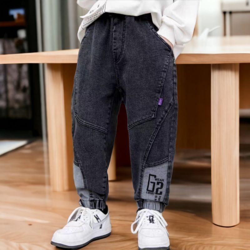 Quần jean dài bé trai sz 20_55kg , quần bò bé trai chất mềm co giãn