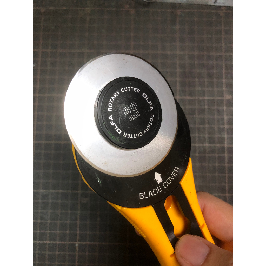 Dao cắt vải tròn xoay Nhật OLFA RTY-2GH 45mm | OLFA RTY-3/GH 60mm