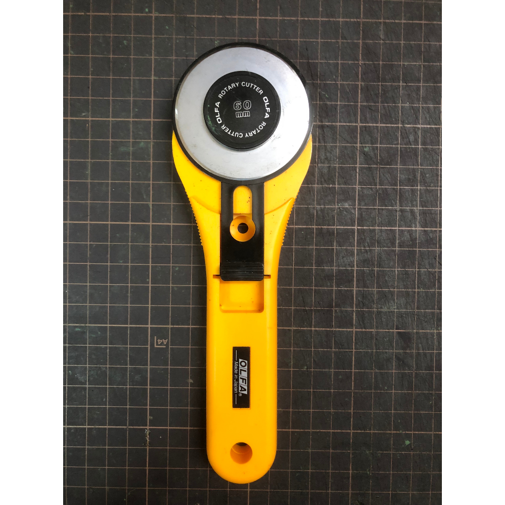 Dao cắt vải tròn xoay Nhật OLFA RTY-2GH 45mm | OLFA RTY-3/GH 60mm