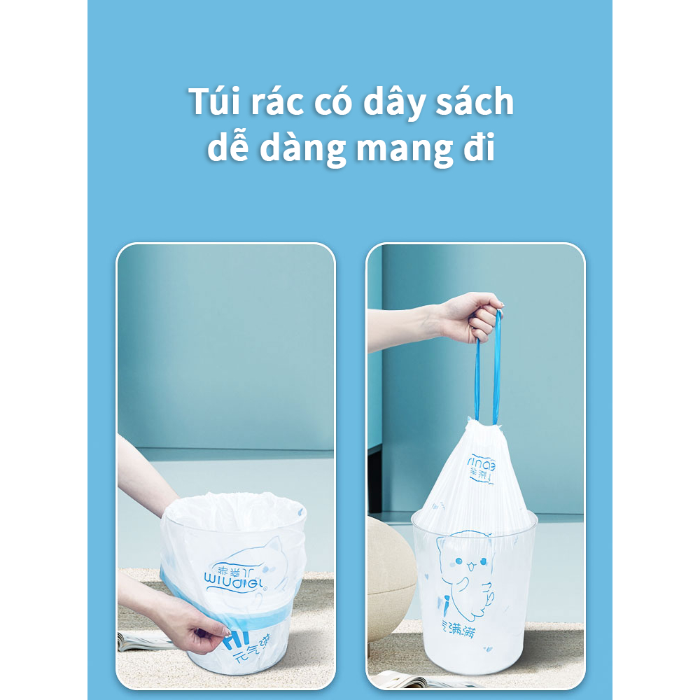 Túi rác dây rút sinh học Minaier - Babymix