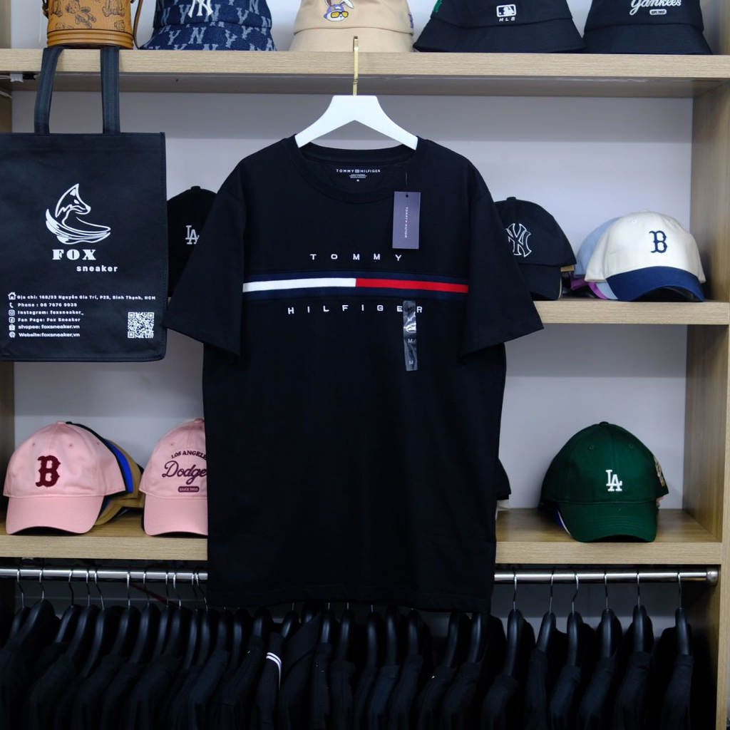 Áo Thun Tommy Hilfiger Essential Flag Logo T-Shirt CODE: 7849807 065 | Fox Sneaker