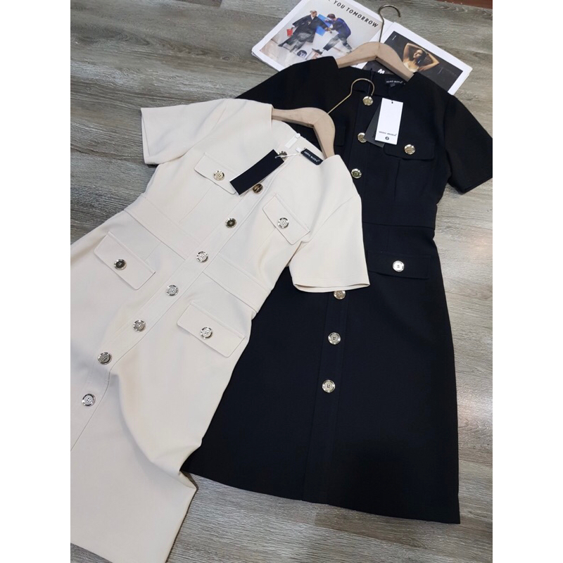Váy vero dáng siêu chanh xả phối cực sang