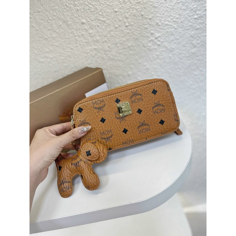 Túi đeo chéo tag sắt và móc doggy full box nam châm mới sz 20cm siêu xinh