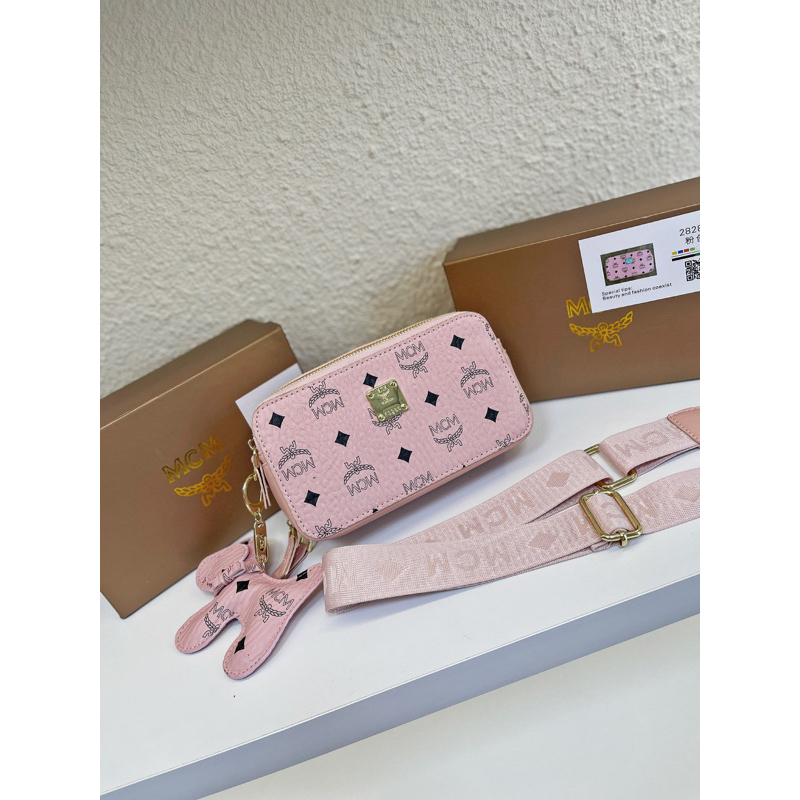 Túi đeo chéo tag sắt và móc doggy full box nam châm mới sz 20cm siêu xinh