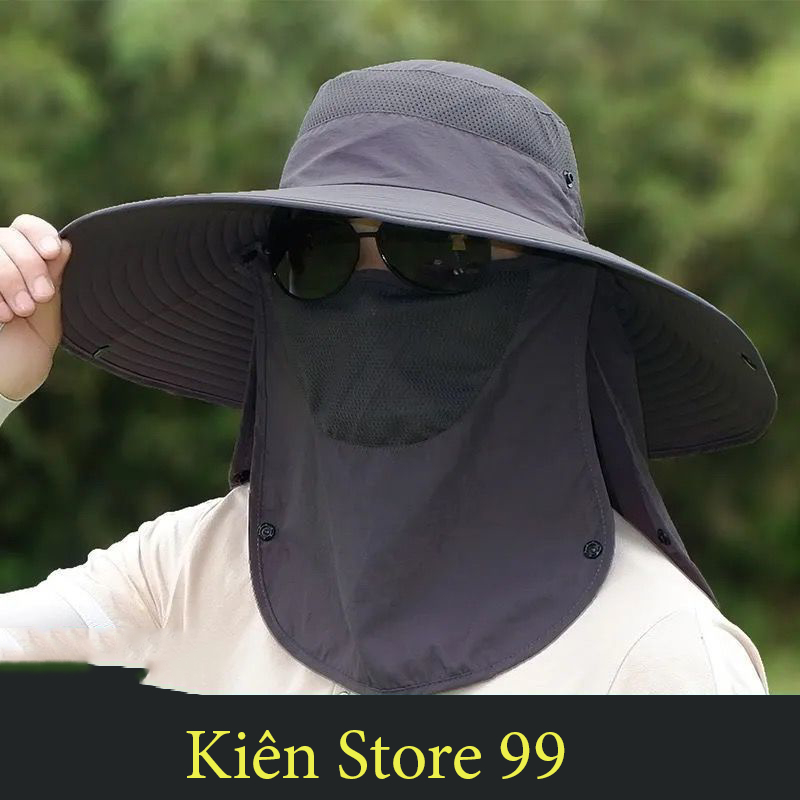Mũ Chống Nắng Nam Mũ Đi Nắng Câu Cá Ngoài Trời Mùa Hè-vukien9245ds