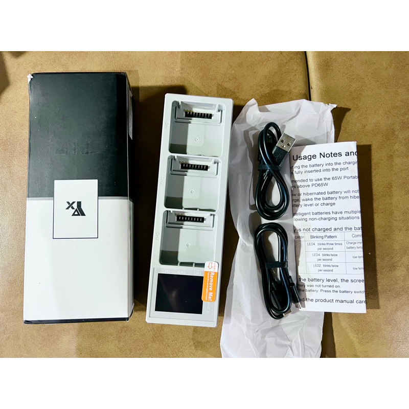 Hub Sạc, Dock sạc 3 pin cho DJI Mavic 3 có màn hình