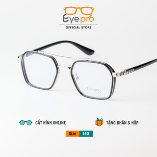 Gọng kính cận nam nữ Eyepro nhựa dẻo , nhận lắp mắt kính cận hoặc 0 độ chống ánh sáng xanh , đổi màu dáng iron man Z014