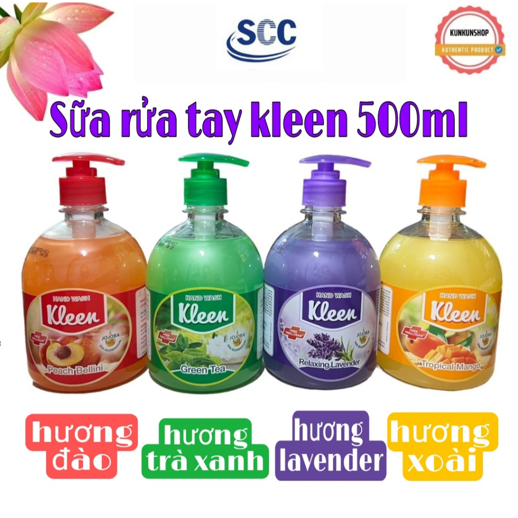 ✔️SALE Giá Rẻ✔️ Sữa Rửa Tay Kleen 500ml chính hãng